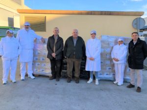 Donación del Proyecto Experiencial de Empleo y Formación Reboste, de ATADES, a la Fundación Banco de Alimentos de Zaragoza