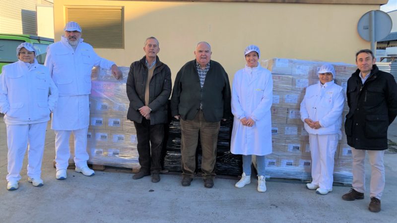 Donación del Proyecto Experiencial de Empleo y Formación Reboste, de ATADES, a la Fundación Banco de Alimentos de Zaragoza